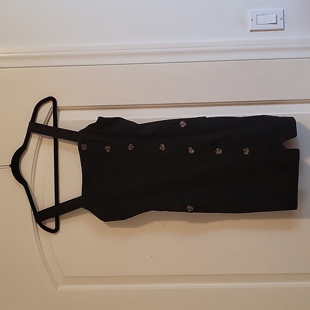Forever 21 Black Pinafore